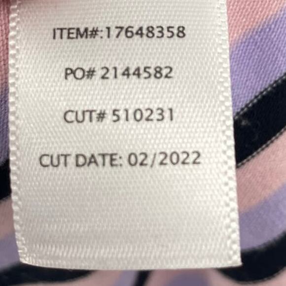 Torrid Striped Mini Dress Fit & Flare Jersey Knit Snaps Up Purple Plus Womens 3X - Picture 8 of 9